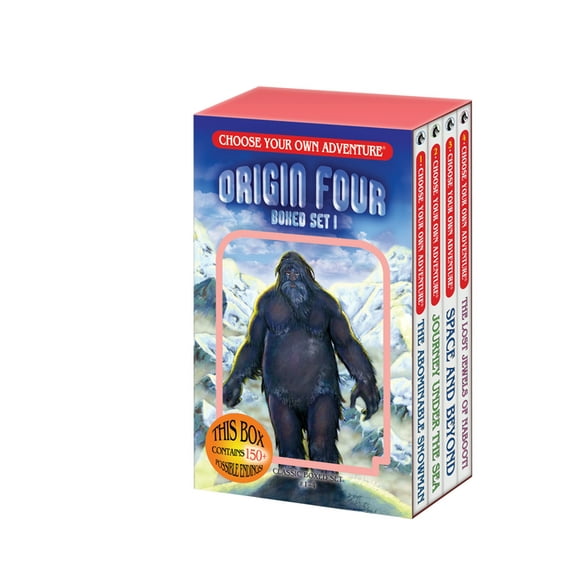 Choose Your Own Adventure Box Sets Choose Your Own Adventure 4-Book Boxed Set #1: Origin Four (the Abominable Snowman, Journey Under the Sea, Space and Bey, (Paperback)
