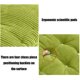 thumbnail image 5 of Cojín de suelo | Cojín de pana para sentarse | Silla de suelo gruesa estilo tatami | Cojín cuadrado de 40x40 cm para salón, balcón, yoga y meditación | Asiento para leer y jugar a juegos de mesa, 5 of 6