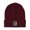 Burgundy, variant on Beanie Lineman Embroidery, One Size, Forest Green
