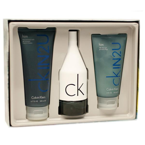 CK In 2 U Gift Set by Calvin Klein - 3 Piece Gift Set: Oz Eau De Toilette Spray + Shower Gel + Body Wash. For Men CK In 2 U Gift Set by Calvin Klein - 3 Piece Gift Set: Oz Eau De Toilette Spray + Shower Gel + Body Wash. For Men