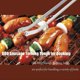 thumbnail image 5 of BBQ Sausage Stuffer Tongs, Long Handle Kitchen Tongs for Turning C, 5 of 5