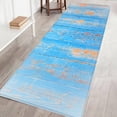 thumbnail image 3 of Alfombra de pasillo suave con estampado digital para decoración del hogar Textura de madera, 3 of 8