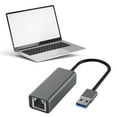 thumbnail image 1 of BotaniNest Adaptateur USB C vers Gigabit avec Indicateur LED Convertisseur Réseau LAN RJ45 pour Ordinateur Portable Tablette Téléphone Intelligent Transfert de Données Haute Vitesse et Connexion Internet Stable, 1 of 5