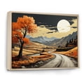 thumbnail image 2 of Designart "Endless Journey on the Road" Landscapes Floater Framed Wall Decor, 2 of 7