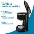thumbnail image 2 of Cafetera de Goteo Shtark 6 Tazas SHTCAFSA Color Negro, 2 of 6