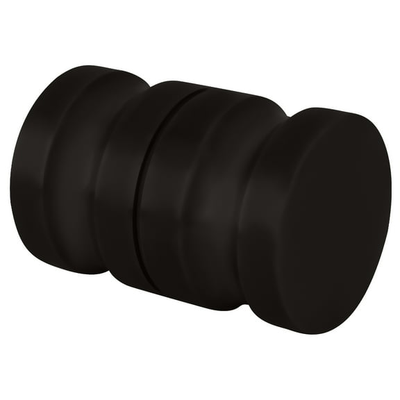 CRL SDK1200RB Oil Rubbed Bronze Euro Style Back-to-Back Shower Door Knobs
