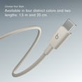 thumbnail image 6 of Beats USB-C to USB-C Woven Cable (1.5 m / 5 ft) - Surge Stone, 6 of 7