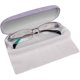 thumbnail image 4 of Funda protectora portátil de lona de lino para gafas de sol con tejido de microfibra liwang, 4 of 4