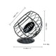 thumbnail image 3 of Portavasos Para Mostrador Portacápsulas De Café Organizador De Café De Gran Capacidad Organizador Para Estación De Café Almacenamiento Metálico Para Cápsulas De Café Cesta Para Café Decoración Neg, 3 of 4