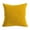 E007- Yellow, variant on Couch Pillow Covers, Striped Pillow Cases, Soft Pillow Cases, Square Pillow, Black Couch Pillows, Cushion Pillow, Living Room Seating Accents, 18X18 In, 1 Pc