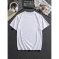 thumbnail image 2 of Men's Casual Graphic Tees - Trendy Chic Outfit Crew Neck Oversized T-Shirts for Summer - "Cat Daddy" Print, Breathable, Soft, Comfortable, Relaxed Fit, Summer Essentials, 2 of 6