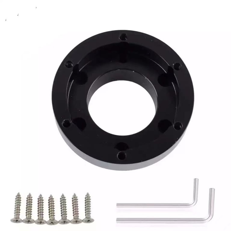 14" Black Steering Wheel With Adapter Plate For Logitech G25 G27 G920 G923 – BARTOO
