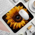 thumbnail image 2 of Sunflower Square Printed Desk Mat Gaming Mouse Pad Non-Slip Rubber Bottom 8.3x9.8 Inch - Suitable for Office and Gaming, 2 of 6