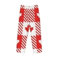 thumbnail image 4 of Balery Maple Leaves1 print Men's Pajama Pants,Ultra Lightweight Pjs,Lounge Pant-Small, 4 of 9