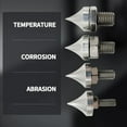 thumbnail image 3 of 4 Pcs Speaker Spikes, Stainless Steel Speaker Shock Foot Spikes with Adjustable Height, Isolation Foot Spikes for Speaker Frame, Amplifier, CD DVD Player, 3 of 7