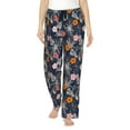 thumbnail image 1 of Balery Hawaiian Style Pantalones de pijama para mujer, pijamas ultraligeros, pantalones de estar por casa-XX-Large, 1 of 6