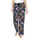 thumbnail image 1 of Fotbe Hawaiian Style Pantalones de Pijama para Mujer, Pantalones de Dormir, Pantalones Pj con Cordón y Bolsillos-3X-Large, 1 of 6