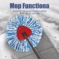 thumbnail image 6 of Microfiber Spin Mop Refills, Mop Replacement Head Compatible for Ocedar EasyWring RinseClean Spin Mop Refill 2 Tank System Only New Version Replacement, 6 of 7