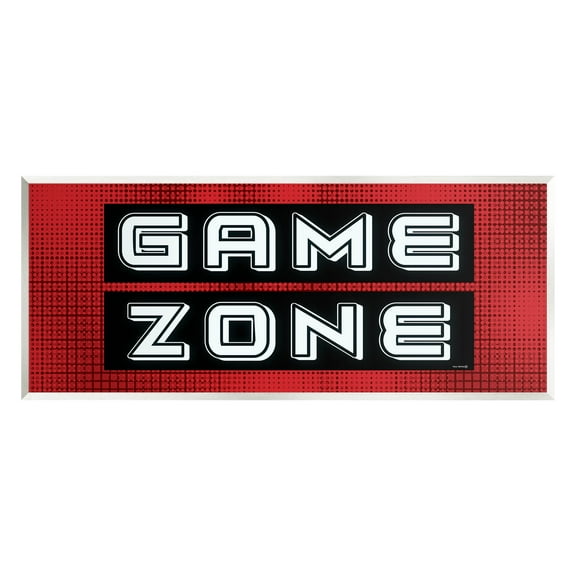 Video Game Zone Patterned Art for Kids Graphic Art Unframed Art Print Wall Art
