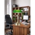 thumbnail image 4 of Lámpara de escritorio Nerays Glass Bankers con interruptor de cadena, color verde, 4 of 7