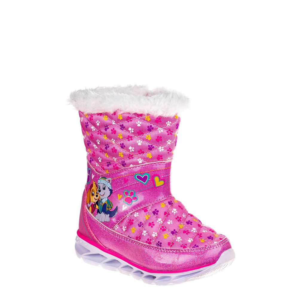 PAW Patrol Paw Patrol Heart Print Snow Boot (Toddler Girls) Walmart