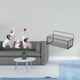 thumbnail image 2 of Figuras De Familia De Elefantes Y Esculturas De Animales Con Cestas Colgantes De Pared, Estantes Flotantes, Organizador De Metal Para Decoración De Sala De Estar, Dormitorio Y Cocina., 2 of 8