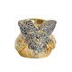 thumbnail image 1 of Owl Golden Ceramic Candle Holder Tealight Cup Candlestand Desktop Decor Big Eyes, 1 of 4