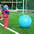 thumbnail image 3 of Pure Color Inflatable Bouncing Ball  Jumping Hop Ball with Handle for Adults  Exercise, 3 of 7