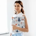 thumbnail image 6 of FORMRS 3 Ring Binder 1.5 inch with Pockets Set of 2 Clip Board 200 Sheets Capacity, Gray Cartoon Houses, 6 of 8