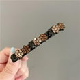 thumbnail image 2 of Pompotops Sparkling Crystal Stone Hair Clips for Women Girls Crystal Flower Rhinestone Chopped Hairpin Clip Hair Accessories, 2 of 4