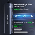 thumbnail image 2 of Hub USB SUODAO de 10 Gbps USB C a USB 3.2 Gen 2, 4 puertos, 2 of 8