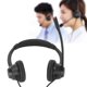 thumbnail image 3 of Teléfono RJ9 Auriculares Para Teléfono Micrófono HD Incorporado Auriculares Binaurales Para Oficina Soporte Altavoz Ajuste De Volumen Negro, 3 of 7