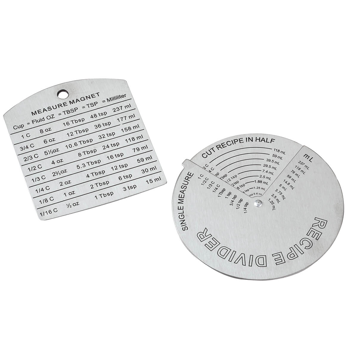 Recipe Divider and Measure Magnet Set by Home Marketplace