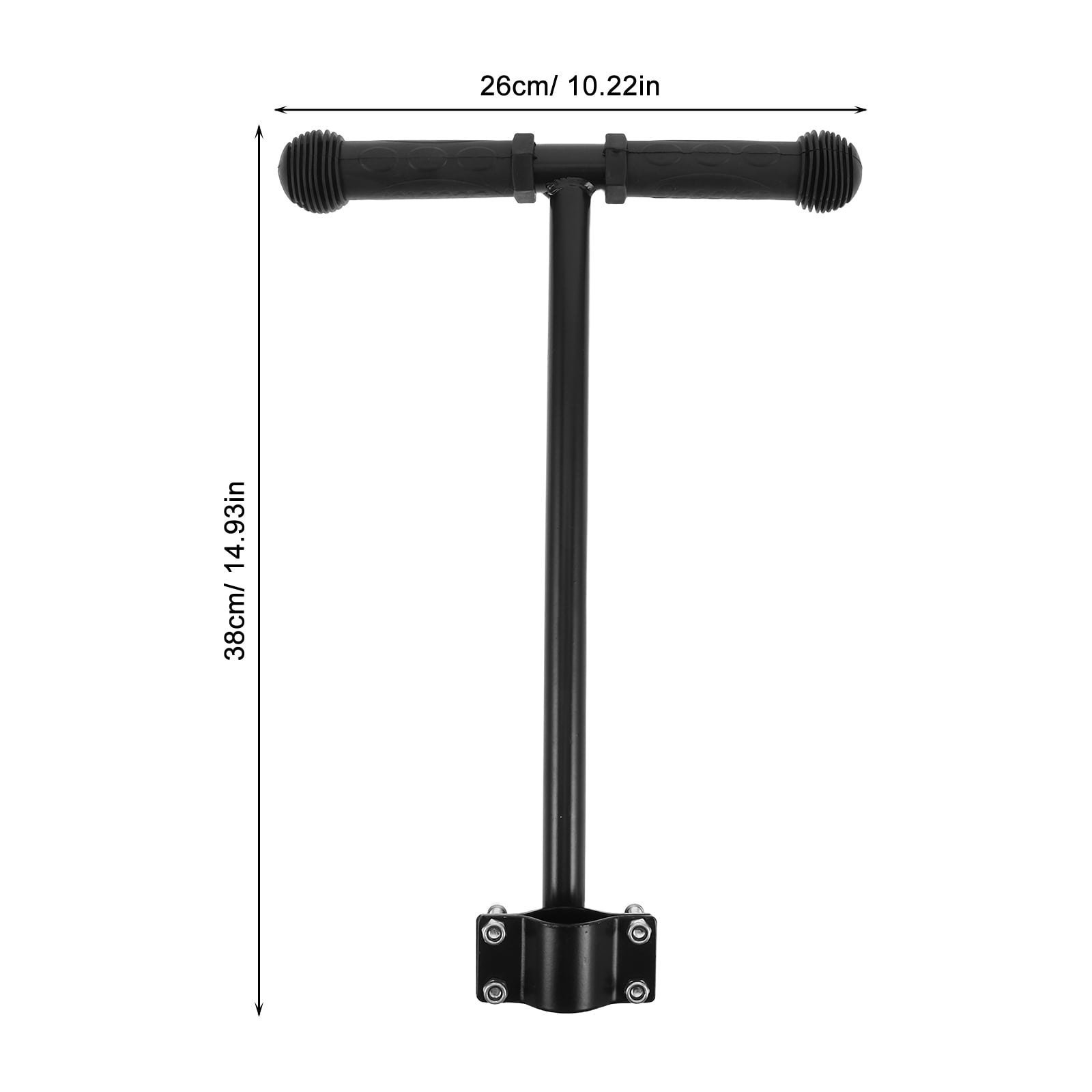 PENIKOKO Versatile Handle Extender for Strollers Wagons and Carts with Sturdy Stainless Steel and Plastic Build