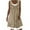 Brown formal dresses for women, variant on up to 60% off Gifts Usmixi Formal Dresses for Women Plus Size Fashion Fake 2 Pieces Loose Swing Tank Midi Dresses Scoop Neck Sleeveless Solid Summer Knee-Length Dress Brown XXXL