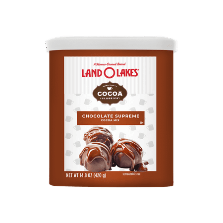 Land O Lakes Cocoa Classics, Chocolate Supreme Hot Cocoa Mix, 14.8 oz , 1 Ct