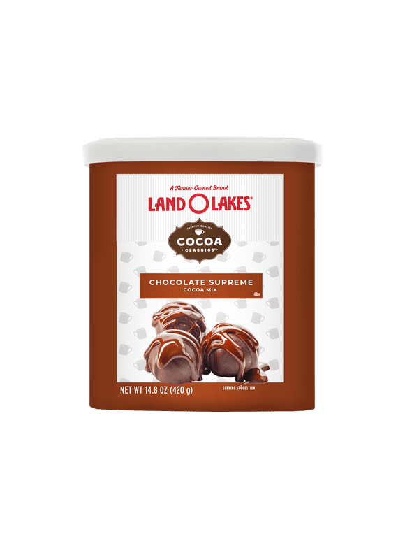 Land O Lakes Cocoa Classics, Chocolate Supreme Hot Cocoa Mix, 14.8 oz , 1 Ct