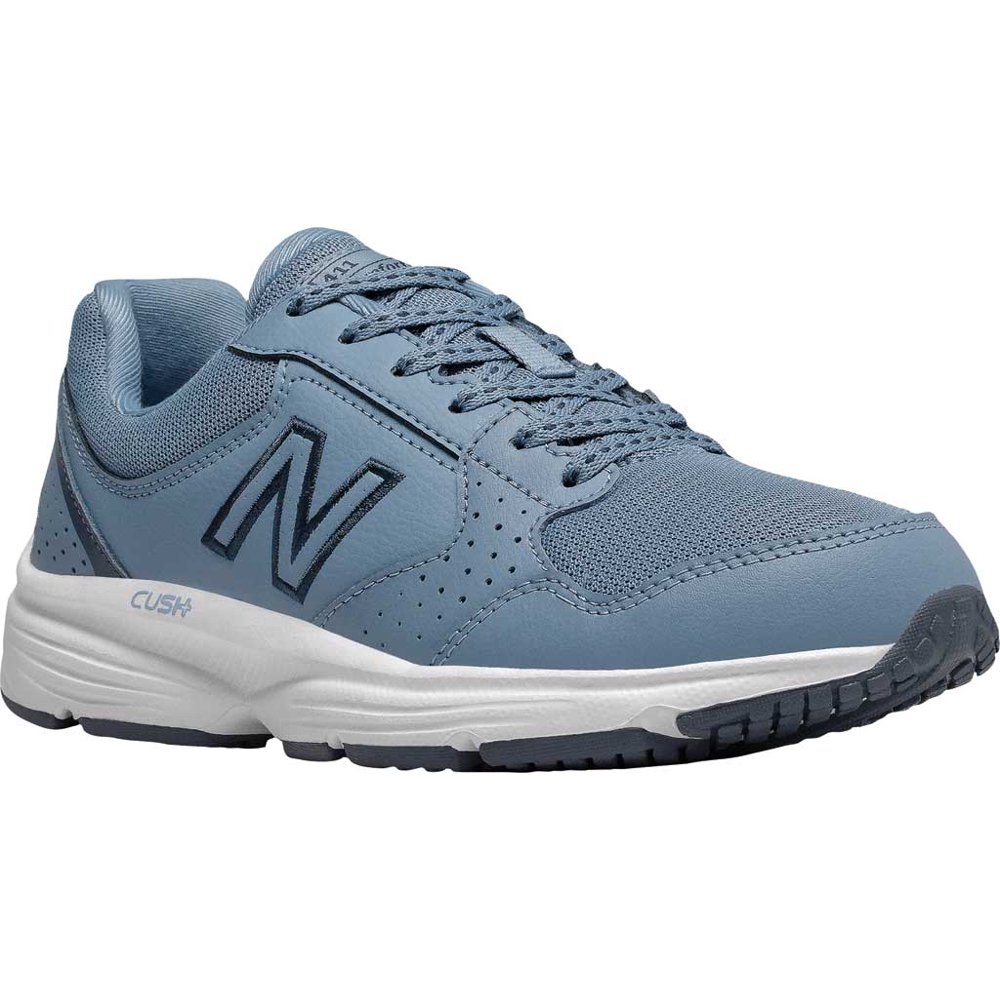 Women's New Balance 411v1 Walking Sneaker Lynx Blue/Vintage Indigo 7.5