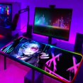 thumbnail image 1 of League of Legends-alfombrilla de ratón RGB para ordenador, accesorios para Gamer, teclado, alfombrilla de ratón, Anime, escritorio, Mesa LIUWENJING unisex, 1 of 2