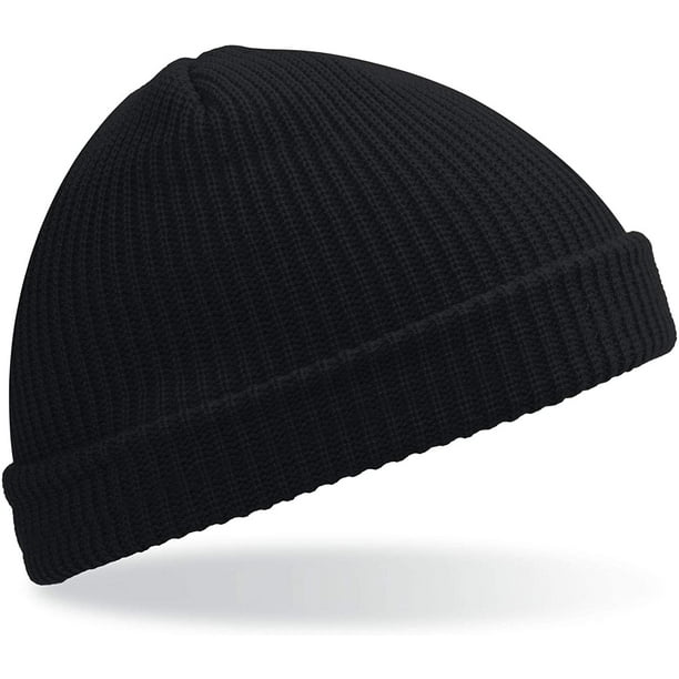 Fisherman Beanie Hats- Winter Knit Hat Trawler Beanie Knit Cuff