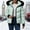 Mint Green, variant on Women's Winter Warm Cotton-padded Coat, Single-breasted Zipper Cotton-padded Coat Black XXL
