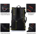 thumbnail image 4 of KAKA Travel Backpack Carry-On Bag Water Resistant Flight Approved Weekender duffle backpack Rucksack Daypack for Men Women (Black), 4 of 5