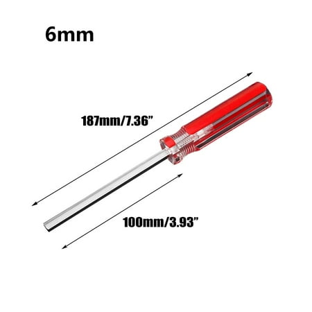 

1.5mm-6mm Hexagon Screwdriver Set Flat Head Hex Magnetic Repair Hand Tool