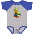 thumbnail image 3 of Inktastic Reading Bookworm Boys or Girls Baby Bodysuit, 3 of 5