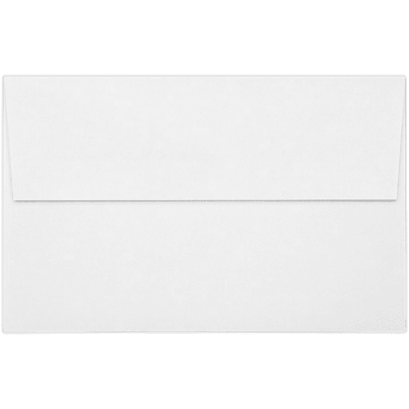 LUXPaper A10 Invitation Envelopes with Peel & Press, White, 6 x 9 1/2, 500/Pack