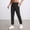 Black, variant on Dpytoraw Men's Lightweight Jogger Pants Stretch Fit Outdoor Running Travel Trousers Green L