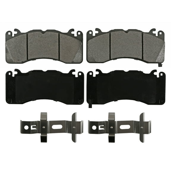 Wagner QuickStop ZX1792 Semi-Metallic Disc Brake Pad Set Fits select: 2018-2019,2021-2023 FORD MUSTANG