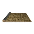 thumbnail image 2 of Ahgly Company Indoor Square Abstract Brown Modern Area Rugs, 5' Square, 2 of 4