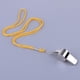 thumbnail image 2 of Silbato de árbitro Cola 2x Entrenadores de ABS extra fuerte con cordón para ejercicio, 2 of 8