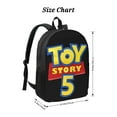thumbnail image 2 of Toy Story Backpack, Large Capacity Laptop Backpack, Durable Water-Resistant Daypack, 17.3x12.2x5.5 Inch, 2 of 8